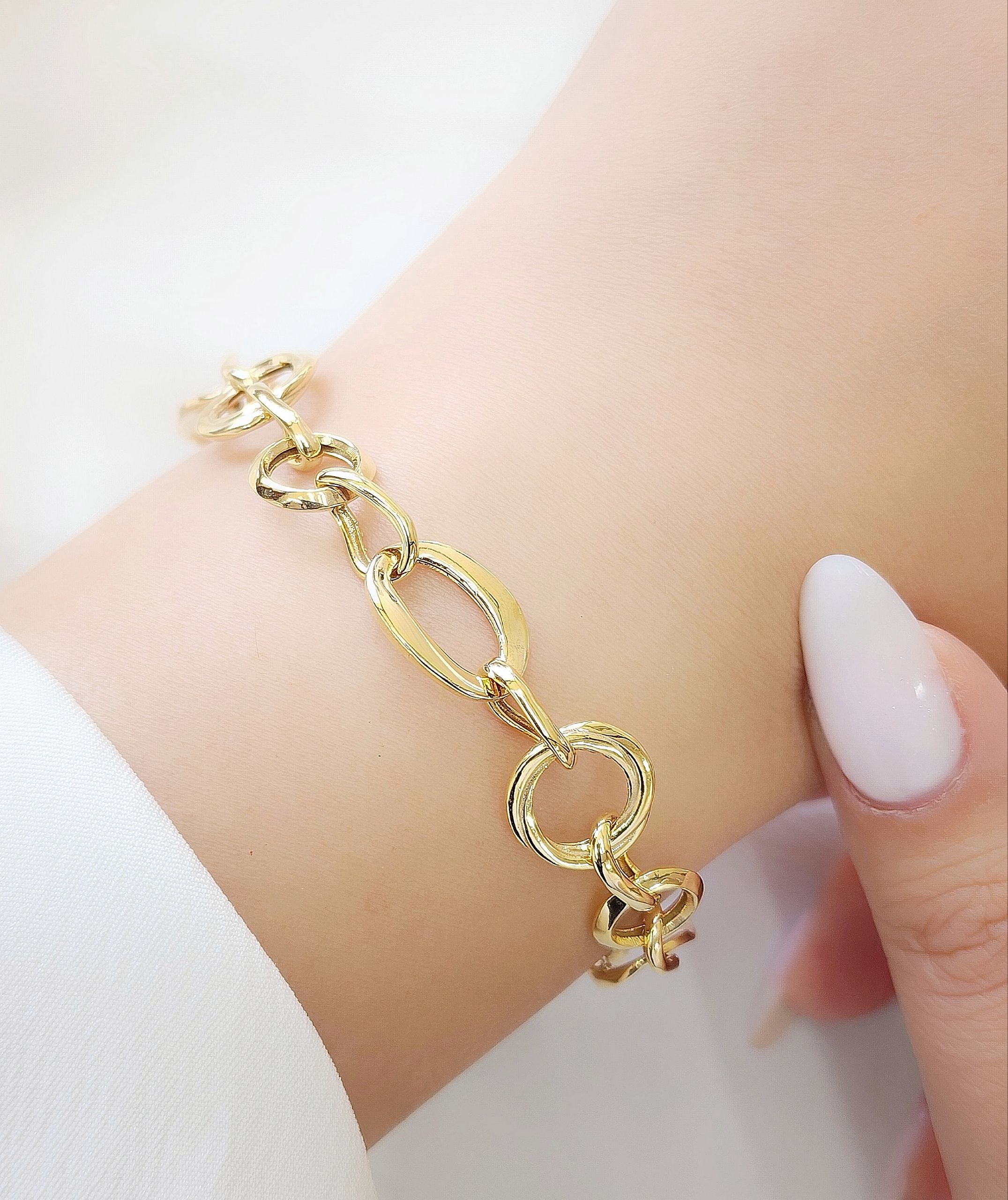 دستبند فیوژن نقره کد D13 